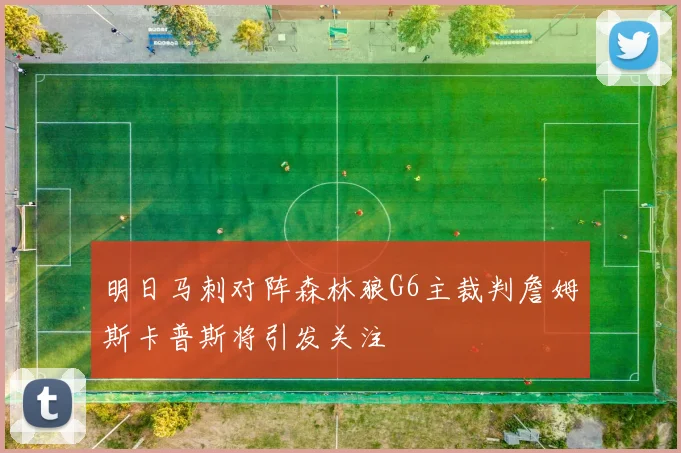 明日马刺对阵森林狼G6主裁判詹姆斯卡普斯将引发关注